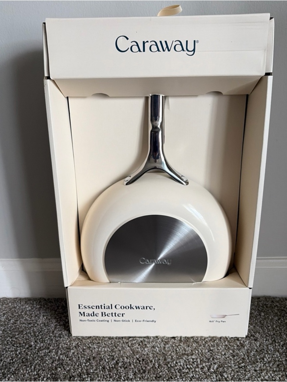 Caraway 10.5" Cream Ceramic Nonstick Fry Pan